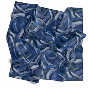 Mono Scarfs El Dikişli Dijital Soft Eşarp-soft08-03