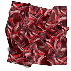 Mono Scarfs El Dikişli Dijital Soft Eşarp-soft08-08