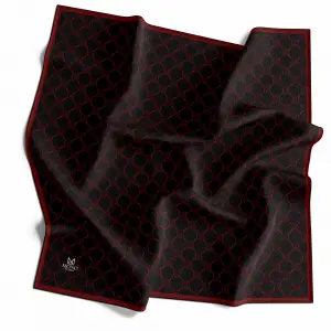 Mono Scarfs El Dikişli Dijital Soft Eşarp-soft09-12