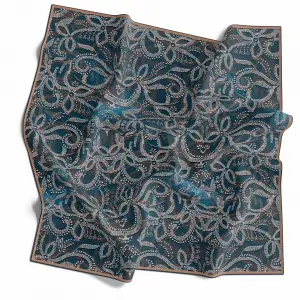 Mono Scarfs El Dikişli Dijital Soft Eşarp-soft11-12