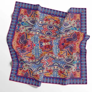 İpekal El Dikişli Dijital Soft Eşarp-soft14-05