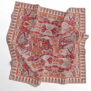 İpekal El Dikişli Dijital Soft Eşarp-soft14-08