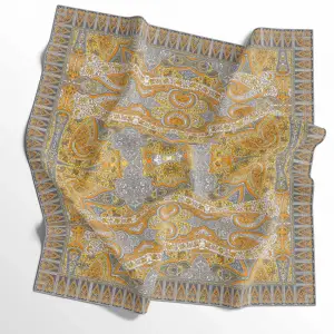 İpekal El Dikişli Dijital Soft Eşarp-soft14-10