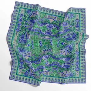 İpekal El Dikişli Dijital Soft Eşarp-soft14-12