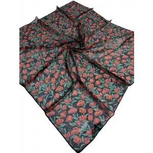 Lopres El Dikişli Dijital Soft Eşarp-soft33-08