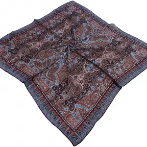 İpekal El Dikişli Dijital Soft Eşarp-soft14-02