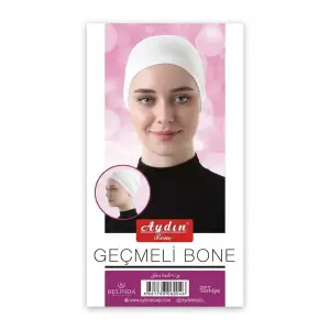 Aydın Penye Geçmeli Beyaz Bone (PB06-01)