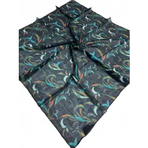 Lopres El Dikişli Soft Pamuk Eşarp-(soft52-08)