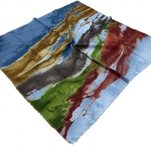 Poloist Flamlı Koton Eşarp (FE541-01)