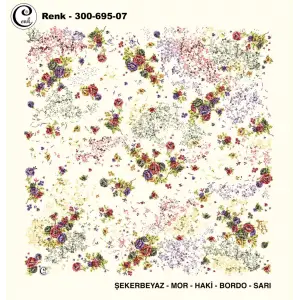 Cenk 100 cm Desenli Oyalık Yazma (Cnk-695-07)