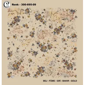 Cenk 100 cm Desenli Oyalık Yazma (Cnk-695-09)