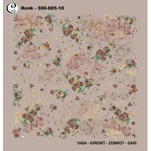 Cenk 100 cm Desenli Oyalık Yazma (Cnk-695-10)