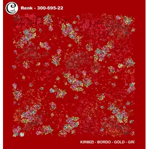 Cenk 100 cm Desenli Oyalık Yazma (Cnk-695-22)