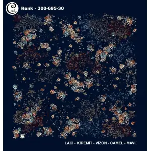 Cenk 100 cm Desenli Oyalık Yazma (Cnk-695-30)