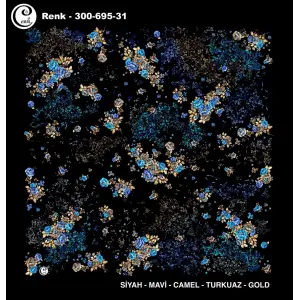 Cenk 100 cm Desenli Oyalık Yazma (Cnk-695-31)