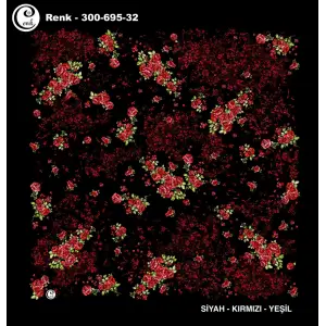 Cenk 100 cm Desenli Oyalık Yazma (Cnk-695-32)