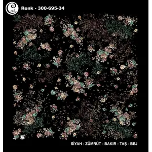 Cenk 100 cm Desenli Oyalık Yazma (Cnk-695-34)