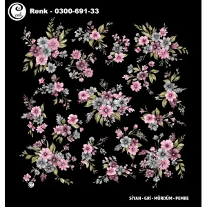 Cenk 100 cm Desenli Oyalık Yazma (Cnk-691-33)