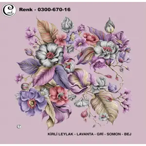 Cenk 100 cm Desenli Oyalık Yazma (Cnk-670-16)