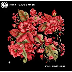 Cenk 100 cm Desenli Oyalık Yazma (Cnk-670-35)