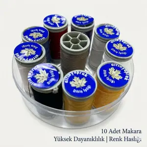 Altınyaprak Yuvarlak Dikiş İpliği Seti-(DS01-06)