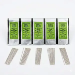 Regal Nikel 12 no Boncuk İğnesi 5 paket - (regal12)