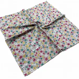 Huzurlu İpek Desenli Dikişli Yazma - (hd01-22)