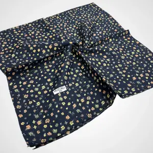 Huzurlu İpek Desenli Dikişli Yazma - (hd02-07)