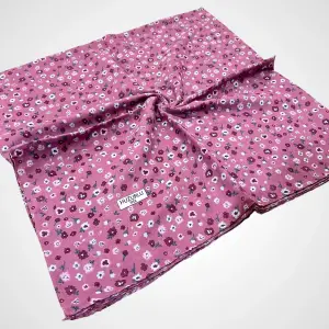 Huzurlu İpek Desenli Dikişli Yazma - (hd02-24)