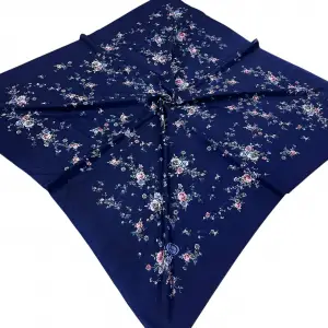 Huzurlu İpek Polyester Oyalık Yazma 100 cm - (PY01-01)