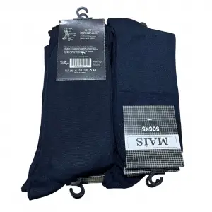 İhracat Fazlası Toptan Erkek Çorap 12’li Lacivert Paket -(IH01-03)