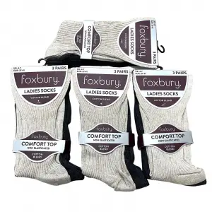 İhracat Fazlası Toptan Bayan Soket Çorap 12’li Karışık Paket -(IH01-21)