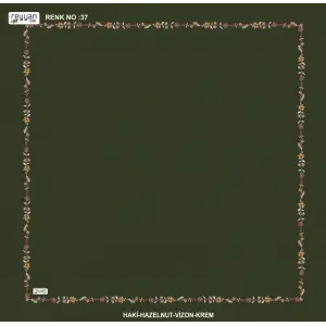 Reyyan İpek 100 cm Desenli Oyalık Yazma (ryyn-449-33)