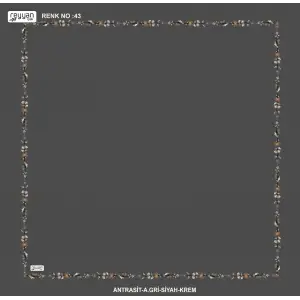 Reyyan İpek 100 cm Desenli Oyalık Yazma (ryyn-449-35)