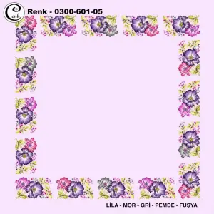 Cenk 100cm Ortası Boş Oyalık Yazma (Cnk-601-05)