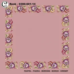 Cenk 100cm Ortası Boş Oyalık Yazma (Cnk-601-14)