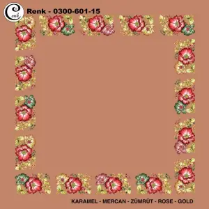 Cenk 100cm Ortası Boş Oyalık Yazma (Cnk-601-15)