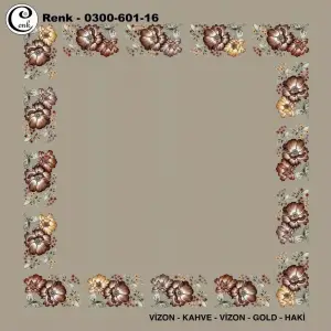 Cenk 100cm Ortası Boş Oyalık Yazma (Cnk-601-16)