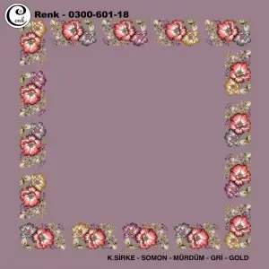 Cenk 100cm Ortası Boş Oyalık Yazma (Cnk-601-18)