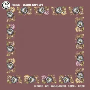 Cenk 100cm Ortası Boş Oyalık Yazma (Cnk-601-21)