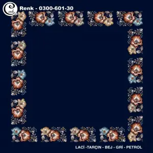 Cenk 100cm Ortası Boş Oyalık Yazma (Cnk-601-30)