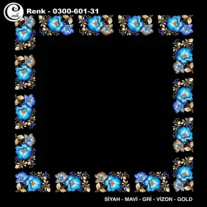 Cenk 100cm Ortası Boş Oyalık Yazma (Cnk-601-31)