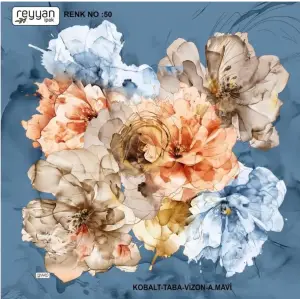 Reyyan İpek 100 cm Desenli Oyalık Yazma (ryyn-451-02)