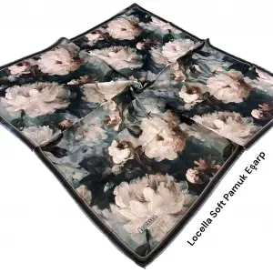 Locella Soft Pamuk Eşarp-soft57-07