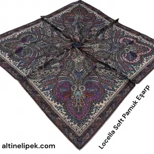 Locella Soft Pamuk Eşarp-soft60-02