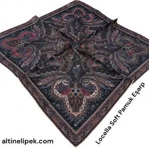 Locella Soft Pamuk Eşarp-soft60-06