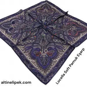 Locella Soft Pamuk Eşarp-soft60-08