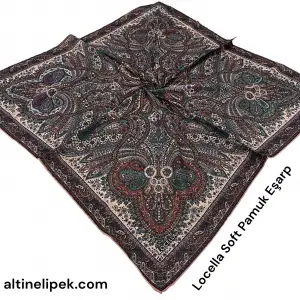 Locella Soft Pamuk Eşarp-soft60-09