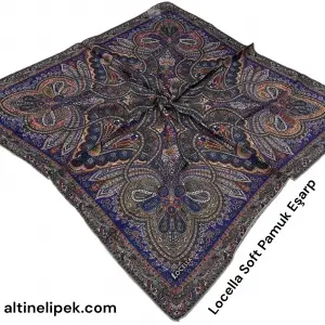 Locella Soft Pamuk Eşarp-soft60-10
