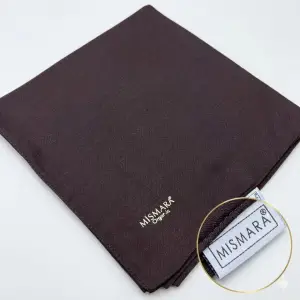 Mismara Organik Pamuk Eşarp -(Çikolata)-(MOE01-08)